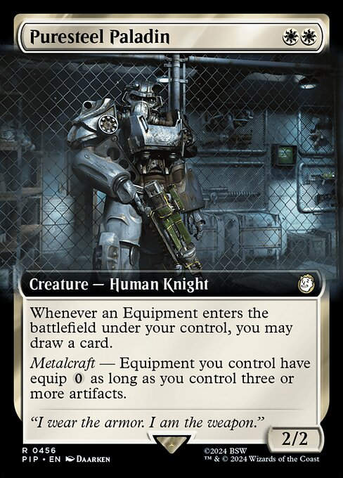 Puresteel Paladin (pip) (456) / Extended Art