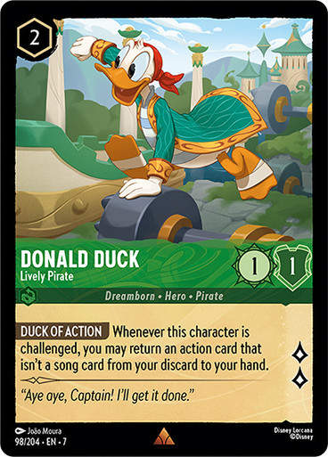 Donald Duck - Lively Pirate (LOR_ARC)