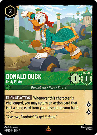 Donald Duck - Lively Pirate (LOR_ARC)
