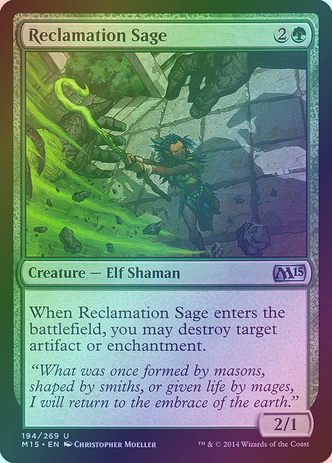 Reclamation Sage (M15) (194) / Foil