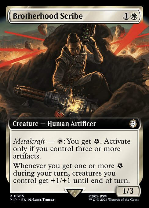 Brotherhood Scribe (pip) (365) / Extended Art