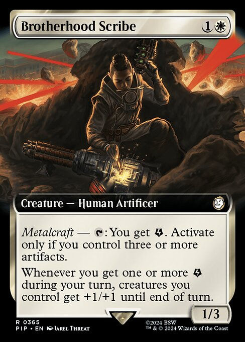 Brotherhood Scribe (pip) (365) / Extended Art