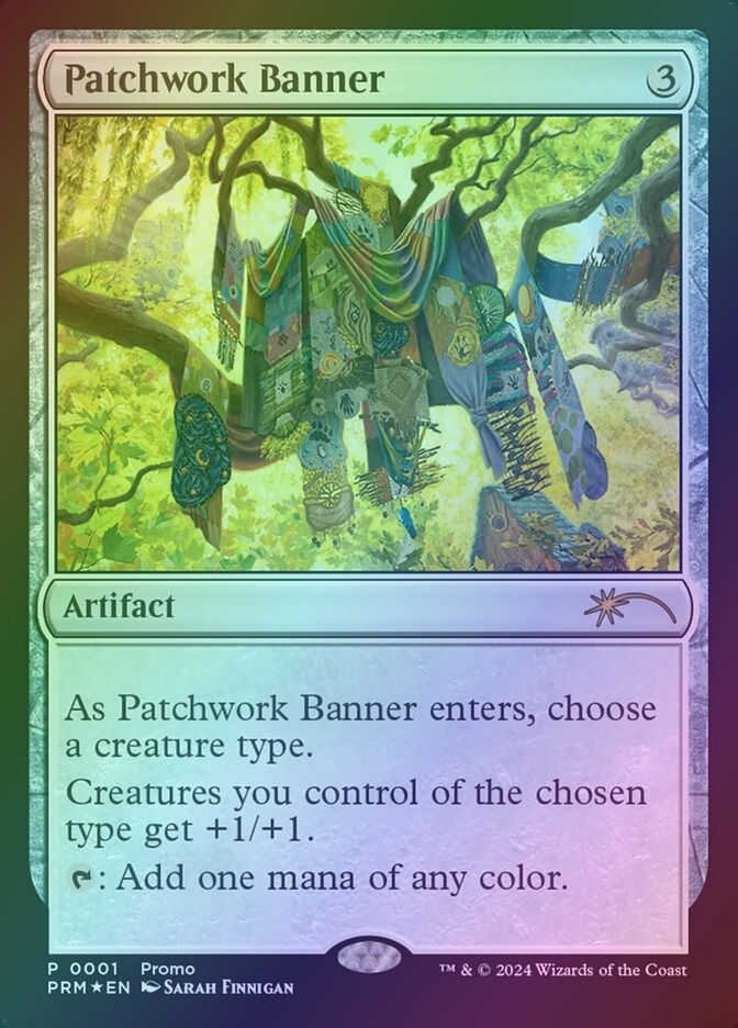 Patchwork Banner (PMEI) (2024-7) / Foil