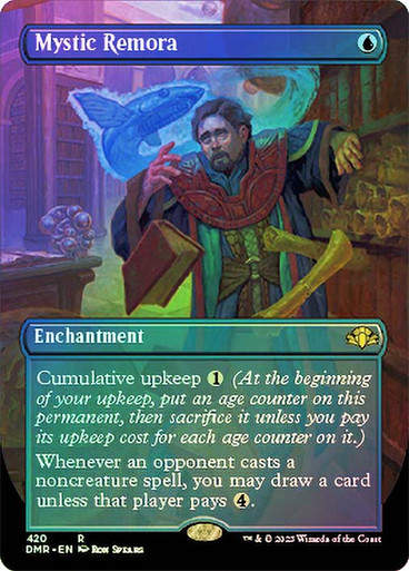 Mystic Remora (DMR) / Borderless / Foil