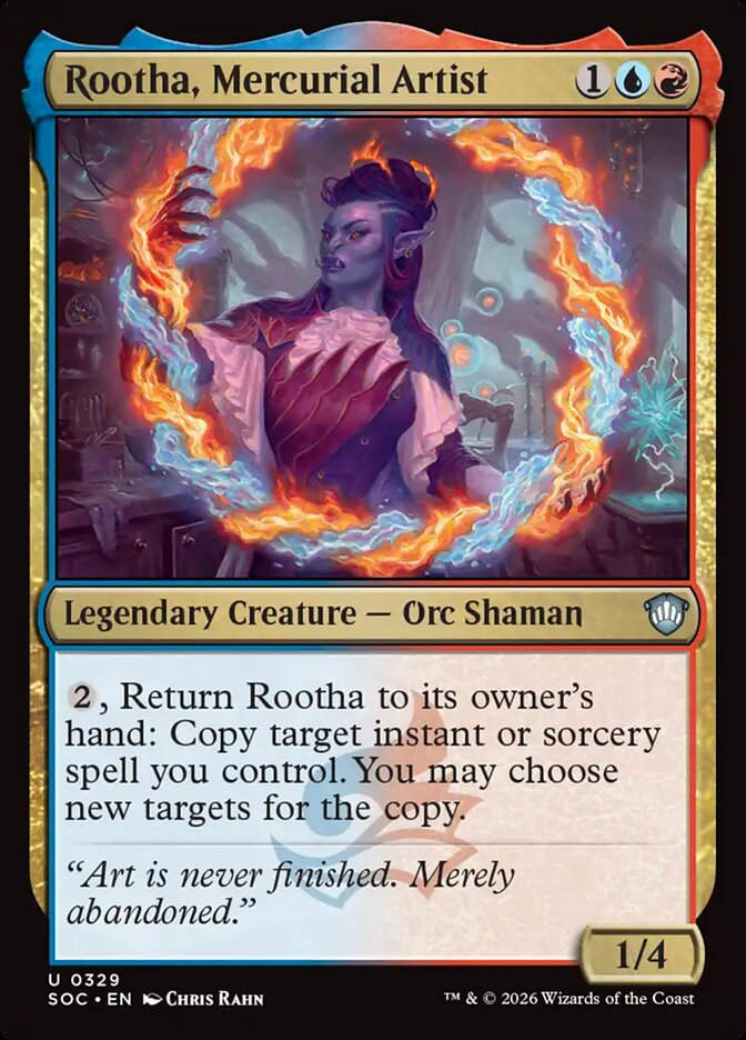 Rootha, Mercurial Artist (SOC) (329)