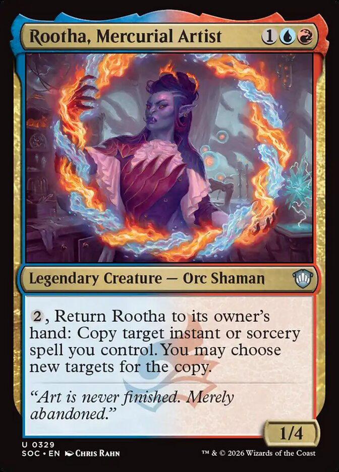 Rootha, Mercurial Artist (SOC) (329)