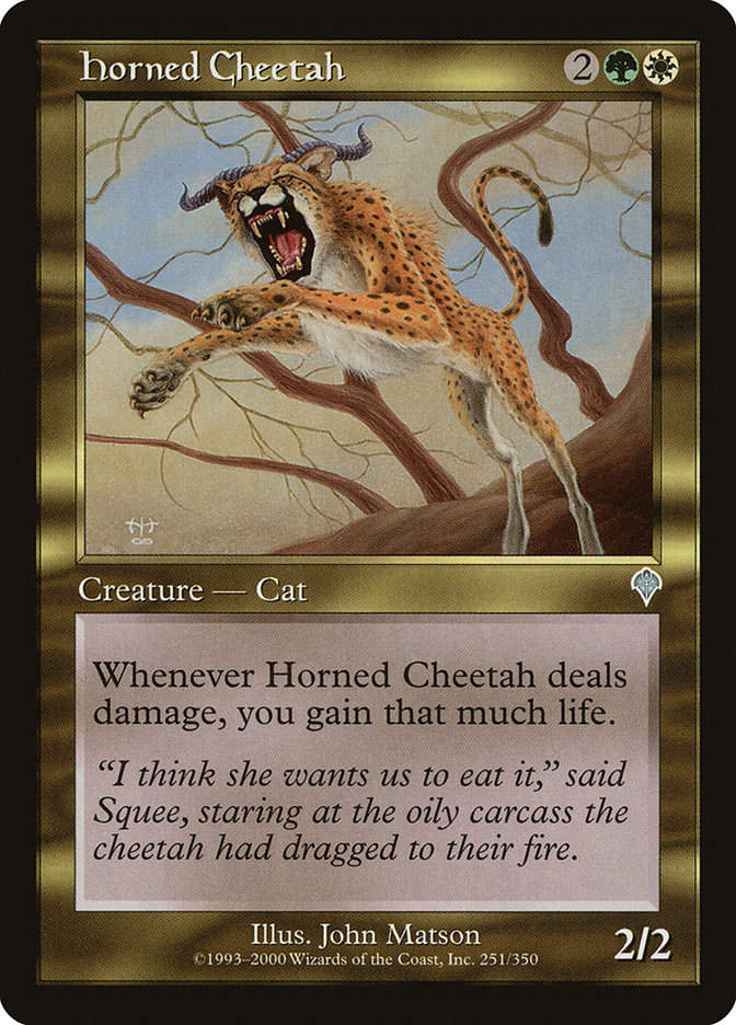 Horned Cheetah (INV) (251)