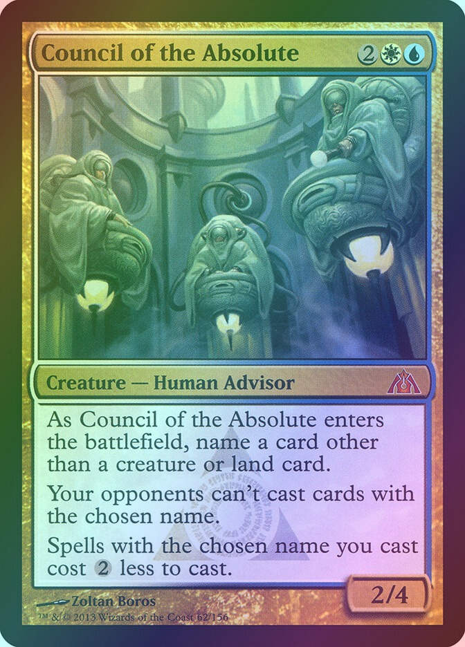 Council of the Absolute (DGM) (62) / Foil