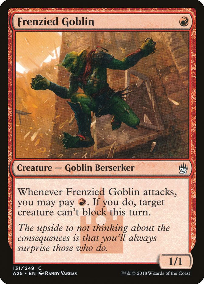 Frenzied Goblin (A25) (131)