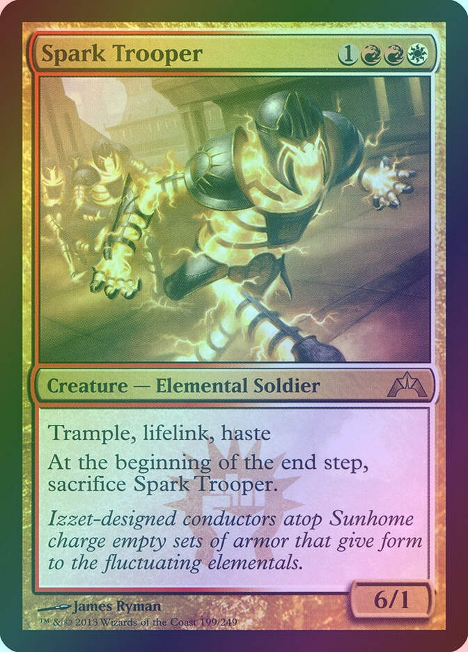 Spark Trooper (GTC) (199) / Foil