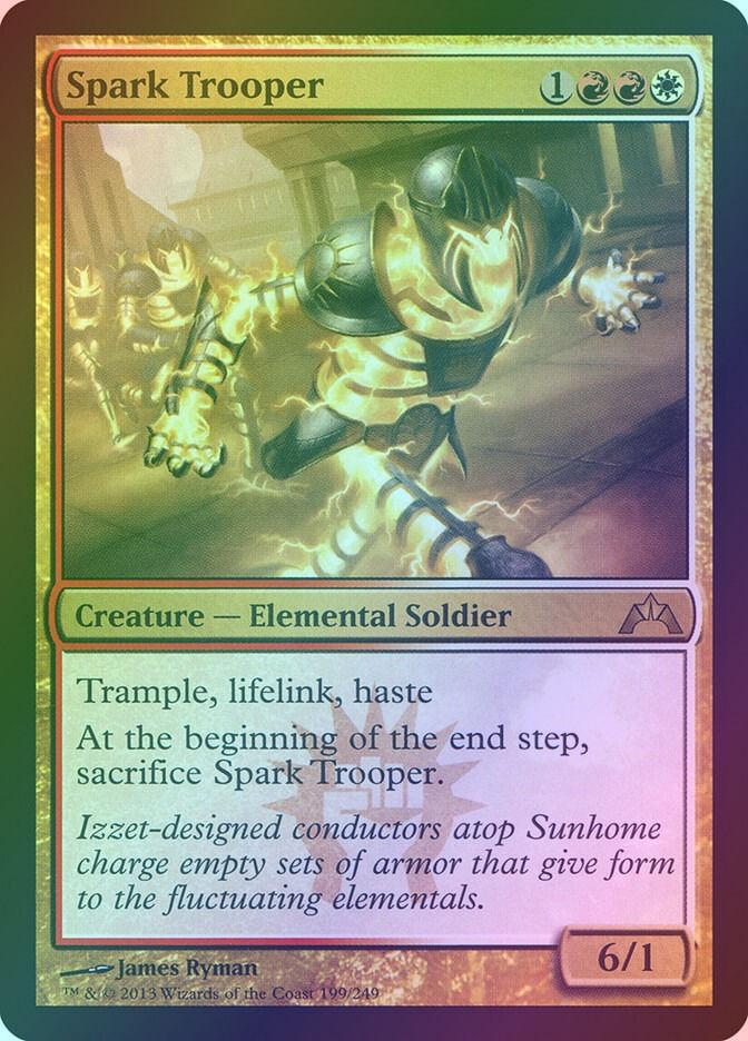 Spark Trooper (GTC) (199) / Foil