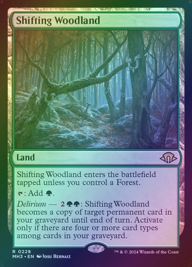Shifting Woodland (MH3) (228) / Foil