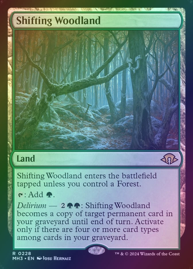 Shifting Woodland (MH3) (228) / Foil