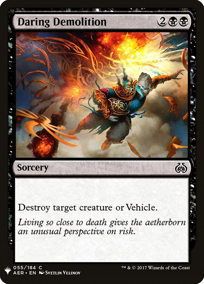 Daring Demolition (MYS)