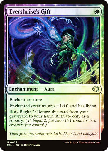 Evershrike's Gift (ECL) (15) / Foil