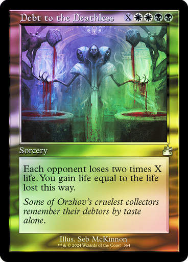 Debt to the Deathless (rvr) (364) / Retro / Foil