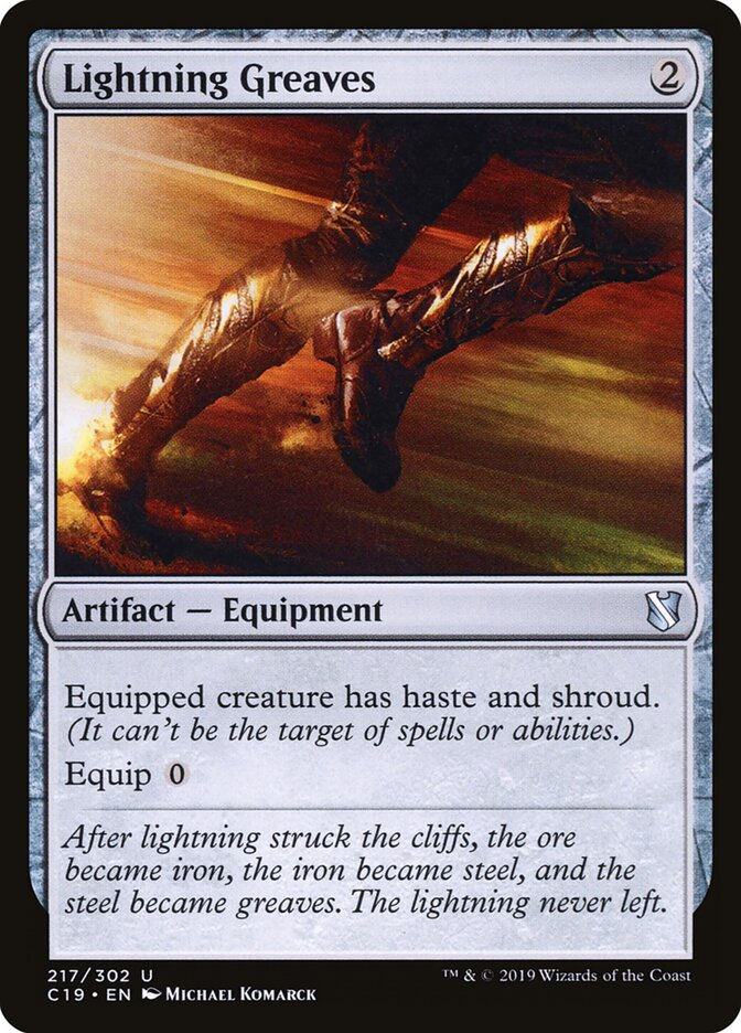 Lightning Greaves (C19) (217)
