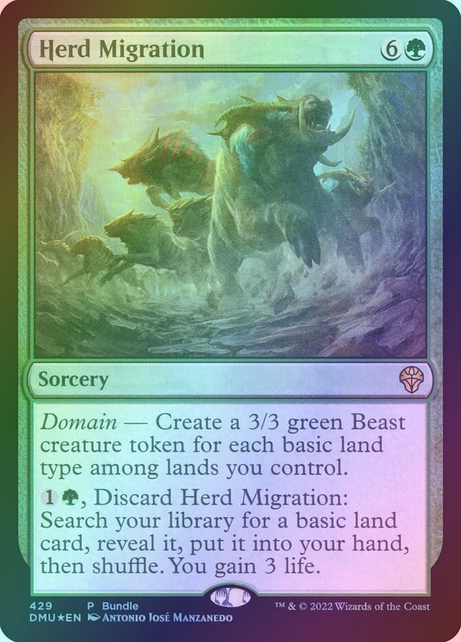 Herd Migration (DMU) (429) / Foil