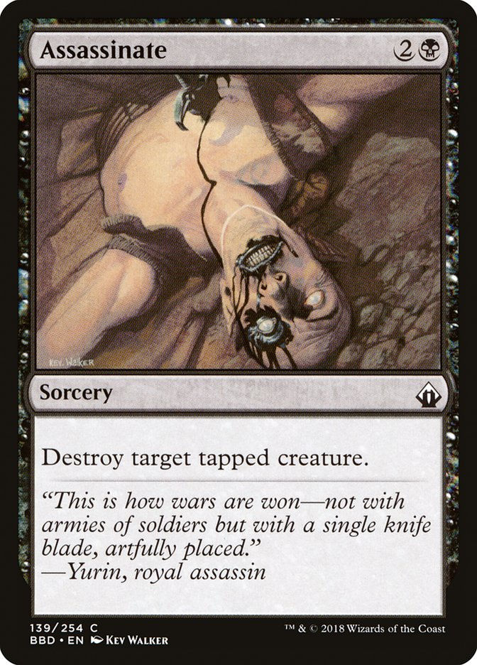 Assassinate (BBD) (139) / Foil