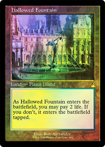 Hallowed Fountain (rvr) (404) / Retro / Foil