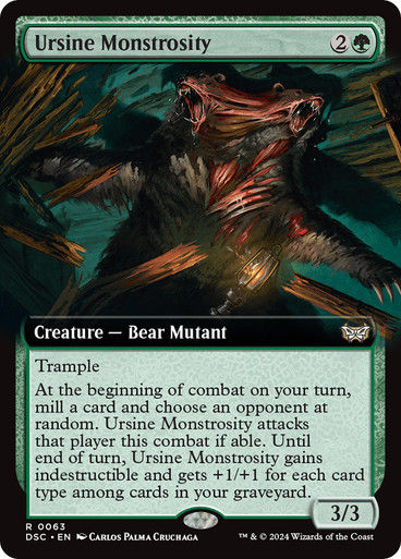 Ursine Monstrosity (DSC) (63) / Extended Art