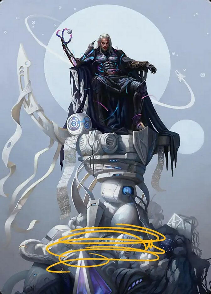 Tezzeret, Cruel Captain // Tezzeret, Cruel Captain (AEOE) (35) / Firmada