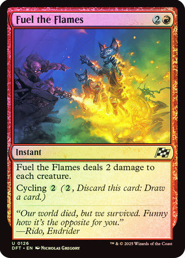 Fuel the Flames (DFT) (126) / Foil
