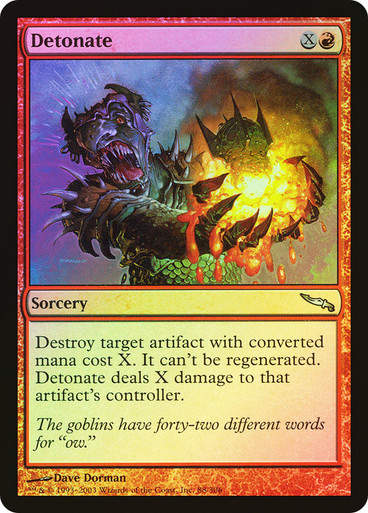 Detonate (MRD) (88) / Foil