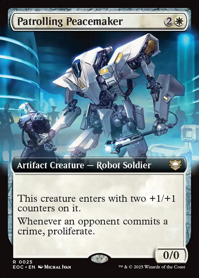 Patrolling Peacemaker (EOC) (25) / Extended Art