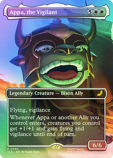 Appa, the Vigilant (TLE) (62) / Borderless / Foil