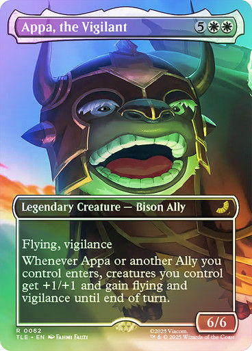 Appa, the Vigilant (TLE) (62) / Borderless / Foil
