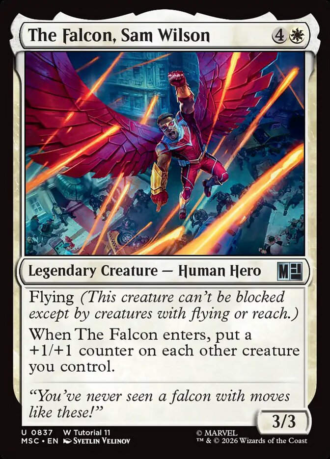 The Falcon, Sam Wilson (MSC) (837)