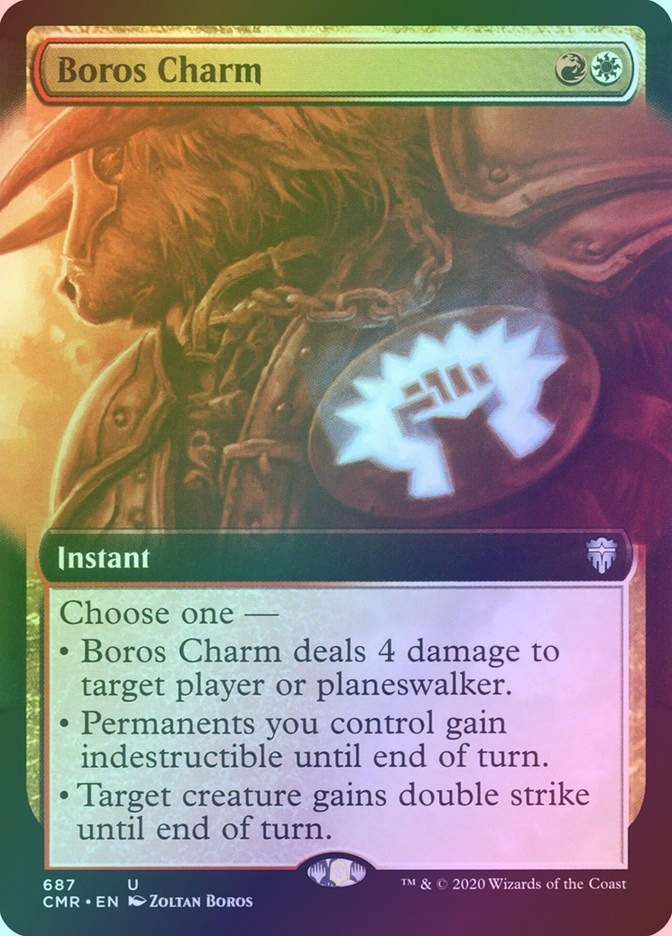 Boros Charm (CMR) (687) / Extended Art / Foil