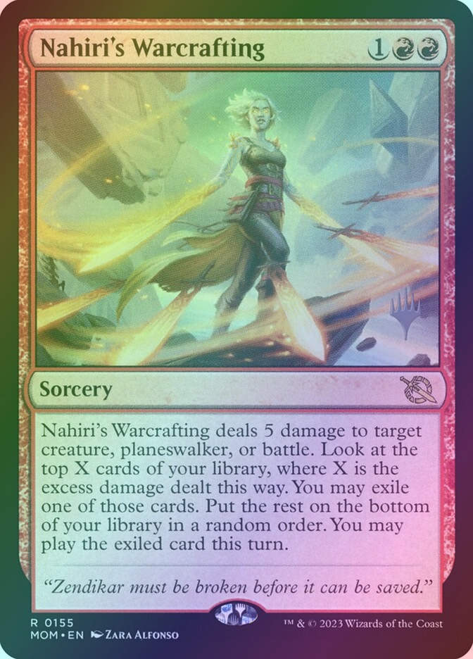 Nahiri's Warcrafting (PMOM) (155p) / Foil