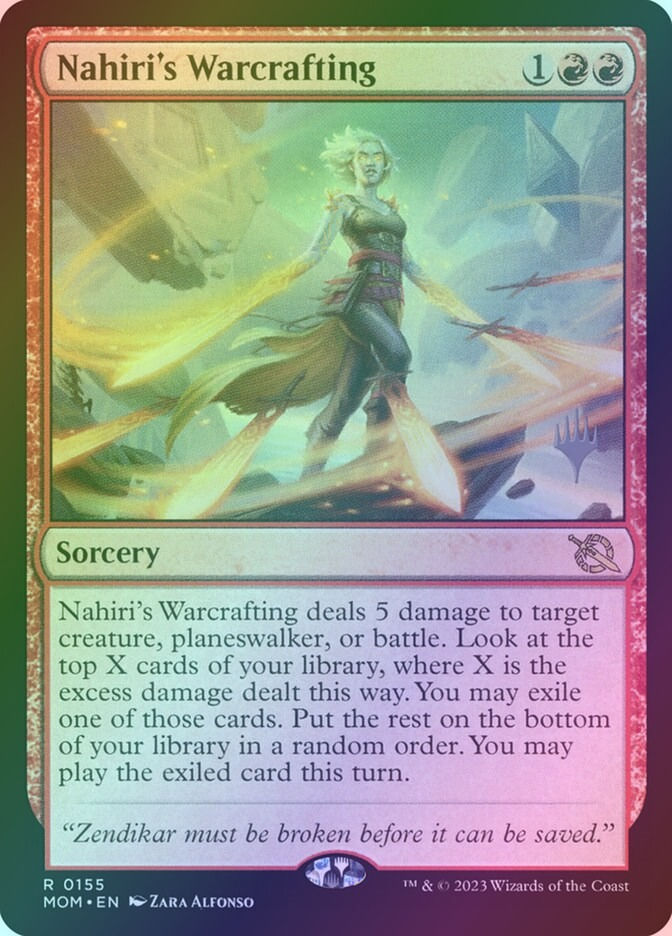 Nahiri's Warcrafting (PMOM) (155p) / Foil