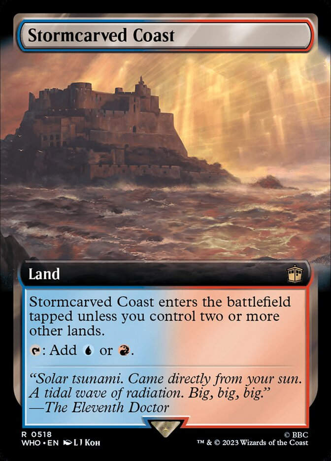 Stormcarved Coast (WHO) (518) / Extended Art