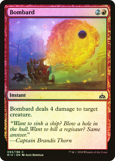 Bombard (RIX) (93) / Foil