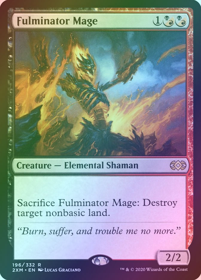 Fulminator Mage (2XM) (196) / Foil