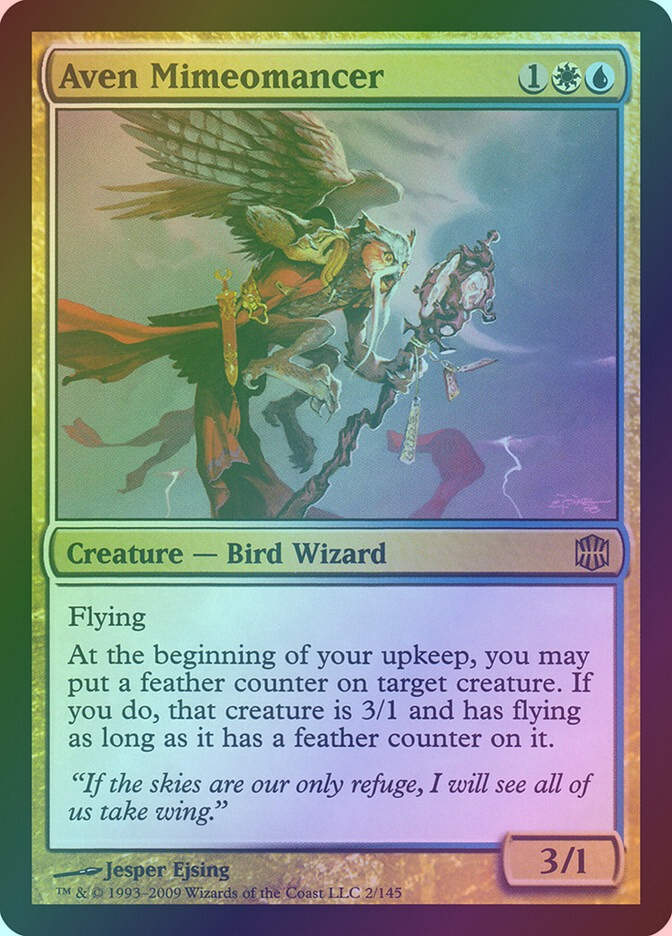 Aven Mimeomancer (ARB) (2) / Foil