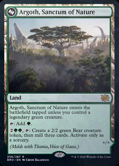 Argoth, Sanctum of Nature (BRO)