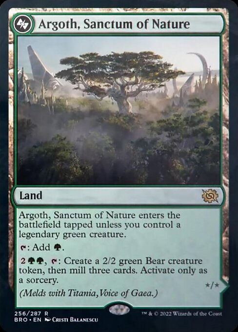 Argoth, Sanctum of Nature (BRO)