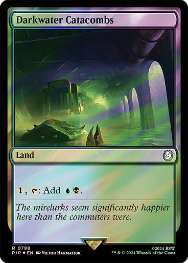 Darkwater Catacombs (pip) (788) / Surge Foil