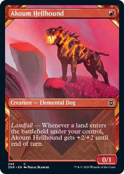Akoum Hellhound (ZNR) / Showcase
