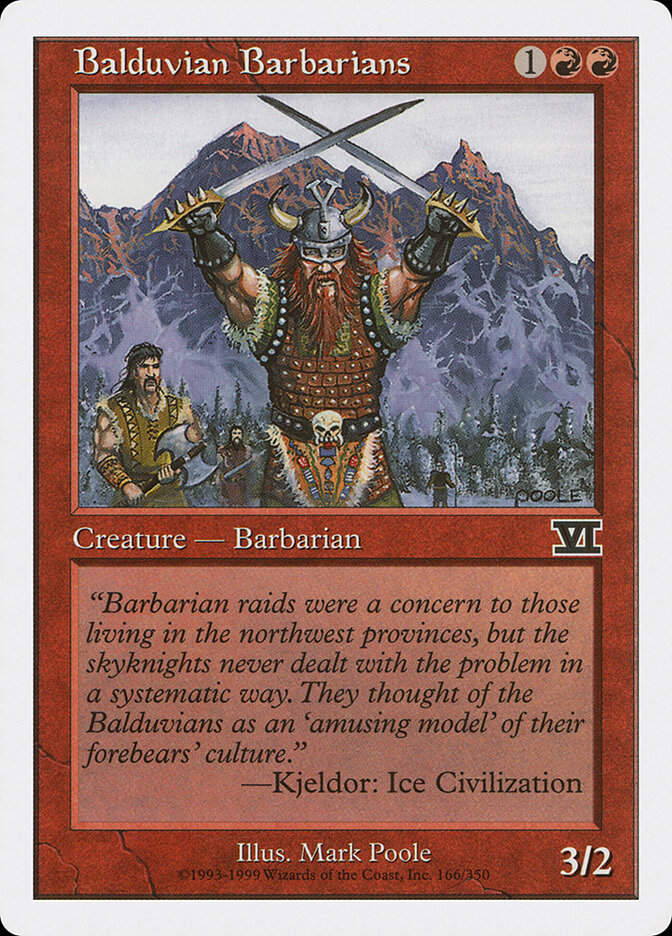 Balduvian Barbarians (6ED) (166)