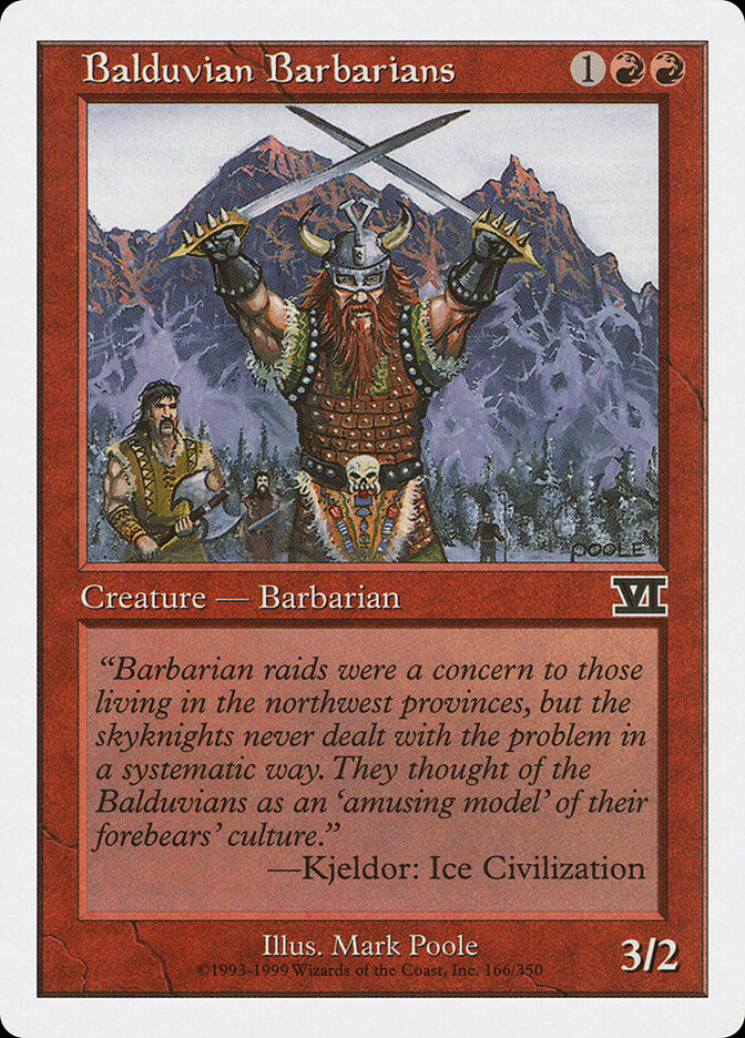 Balduvian Barbarians (6ED) (166)