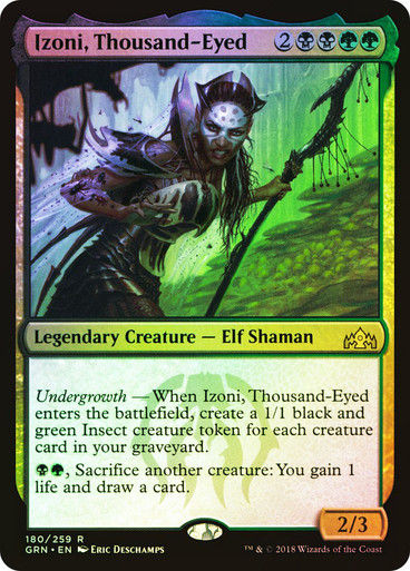 Izoni, Thousand-Eyed (GRN) (180) / Foil
