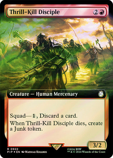 Thrill-Kill Disciple (pip) (922) / Extended Surge Foil