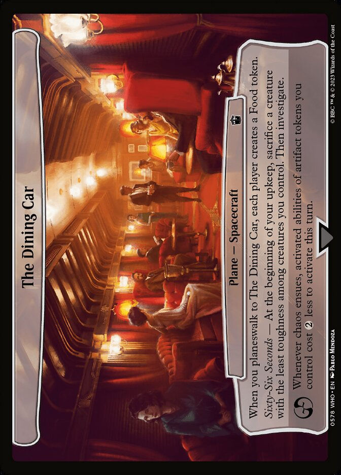The Dining Car (WHO) (578) / Planar Cards