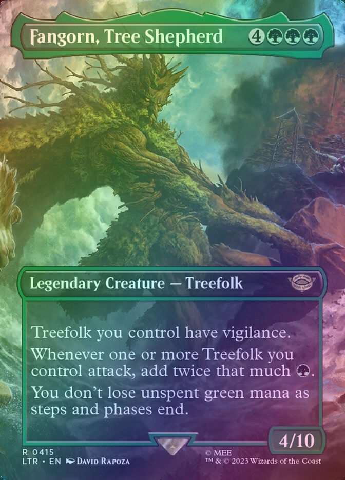 Fangorn, Tree Shepherd (LTR) (415) / Borderless / Foil