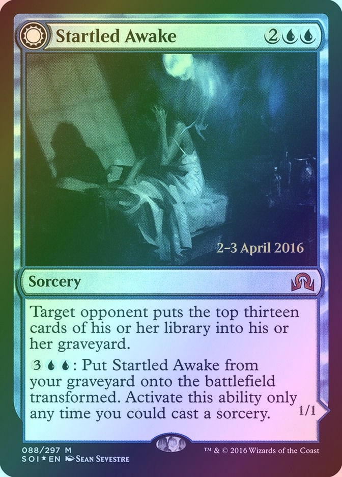 Startled Awake // Persistent Nightmare (PSOI) (88s) / Foil — cara 1 de 2